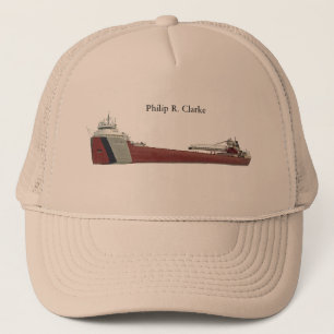 Casquette Philip R. Chapeau de camionneur Clarke