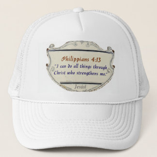 Casquette Philippians 4:13 Shield Trucker Hat