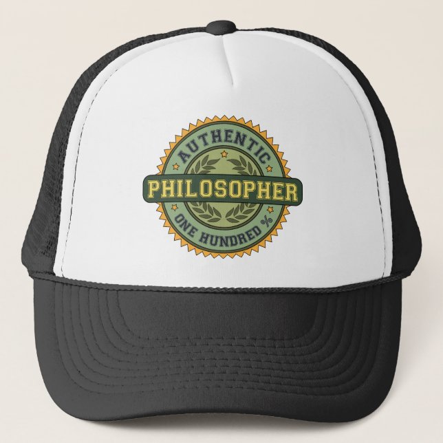 Casquette Philosophe authentique (Devant)