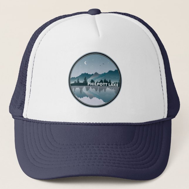 Casquette Philpott Lake Virginie Réflexion (Devant)