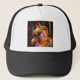 Casquette Photo Carrée - Chevaux de Manège 02