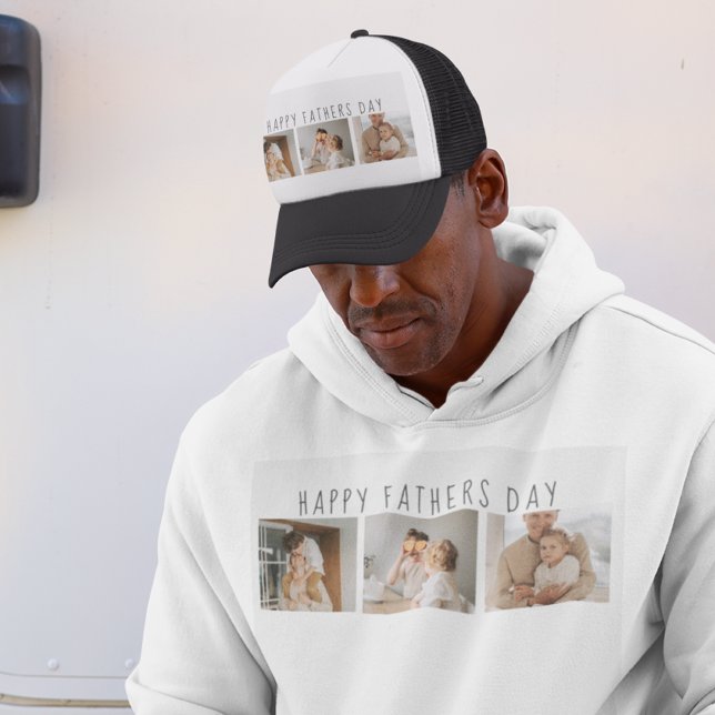 Casquette Photo de collection moderne et Fête des pères heur (Créateur téléchargé)