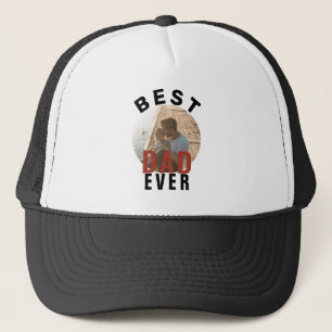 Casquette Photo de la Fête des Pères du meilleur papa