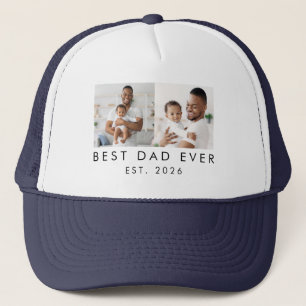Casquette Photo Meilleur Papa de Tous les Temps 2 Année de C