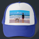 Casquette Photo personnalisée Faites votre propre design - J<br><div class="desc">Photo personnalisée Faites votre propre design - I Love My Pet - Famille personnalisée / Amis / Animaux ou Cadeau personnel - Ajouter votre photo / Texte / Nom - Redimensionner et déplacer ou supprimer et ajouter des éléments / du texte avec outil de personnalisation! Vous pouvez transférer cette conception...</div>