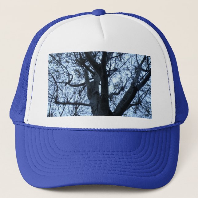 Casquette photo Silhouette Arbre (Devant)