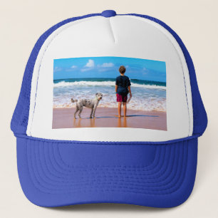 Casquette Photo Trucker personnalisé Hat Your Design with Pe