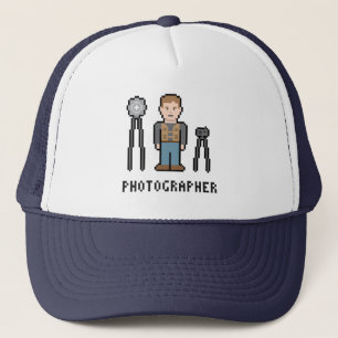 Casquette Photographe de pixel