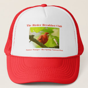 Casquette Photographie de la nature Tangara écarlate Ornitho