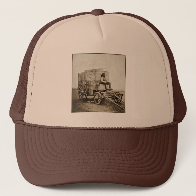 Casquette Photographie Wagon de Roger Fenton Photo Réalisme (Devant)