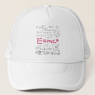 Casquette Physique et formules mathématiques EMC2