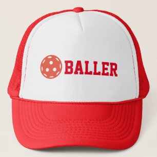 Casquette Pickle baller Funny Pickleball Texte personnalisé