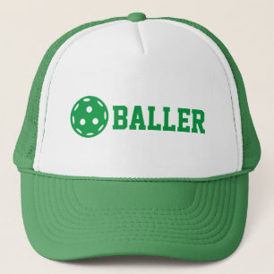 Casquette Pickle baller Funny Pickleball Texte personnalisé