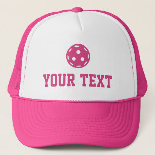Casquette Pickleball Baller Funny Nom du texte personnalisé
