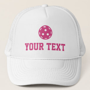 Casquette Pickleball Baller Funny Nom du texte personnalisé