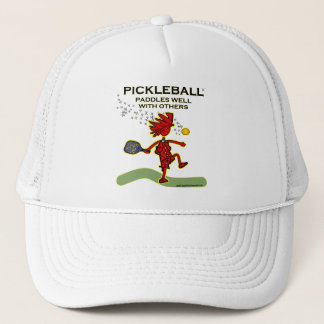 Casquette Pickleball barbote bien avec d'autres