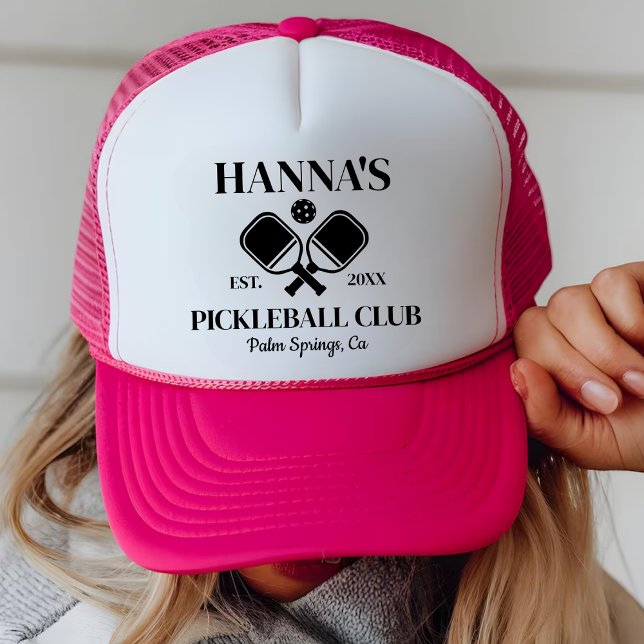 Casquette Pickleball Bridal Bachelorette Party Voyage de fil (Créateur téléchargé)