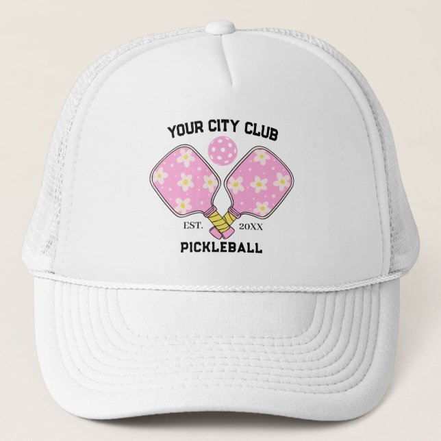 Casquette Pickleball Club Team Player Custom Pickle Gift Tru (Devant)