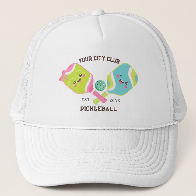 Casquette Pickleball Club Team Player Custom Pickle Gift Tru (Devant)