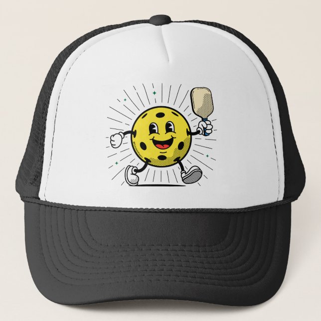 CASQUETTE PICKLEBALL MASCOT (Devant)
