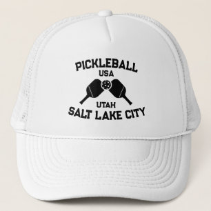 Casquette Pickleball Paddle Ball Salt Lake City Utah Custom