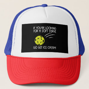 Casquette Pickleball Soft Sert Obtenir Crème Glace Pickle Ba