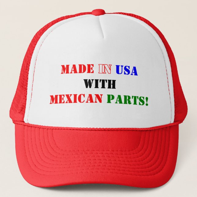 CASQUETTE PIÈCES MEXICAINES (Devant)