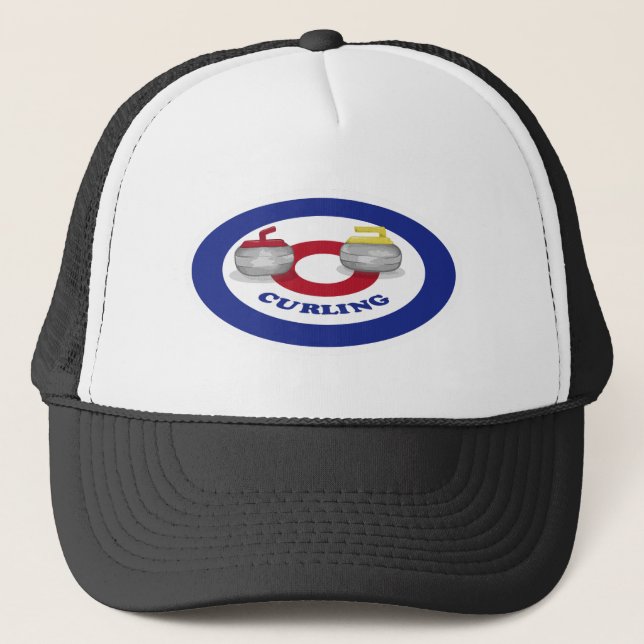 Casquette Pierre de curling (Devant)