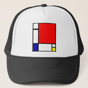 Casquette Piet Mondrian - art néo-plastique