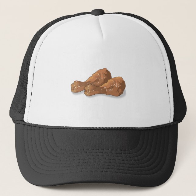 Casquette pilons de pattes de poulet frites (Devant)