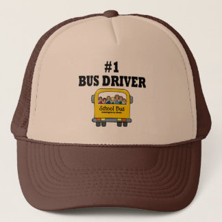 Casquette Pilote de bus numéro un