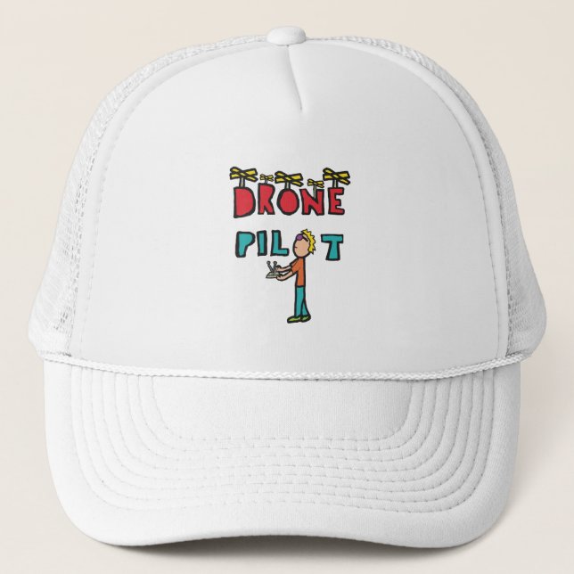 Casquette Pilote de drone (Devant)