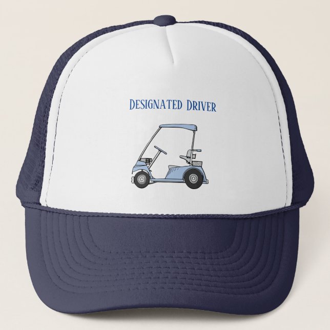 Casquette Pilote désigné Funny GOLF (Devant)