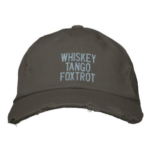 Casquette pilote Whiskey Tango Foxtrot