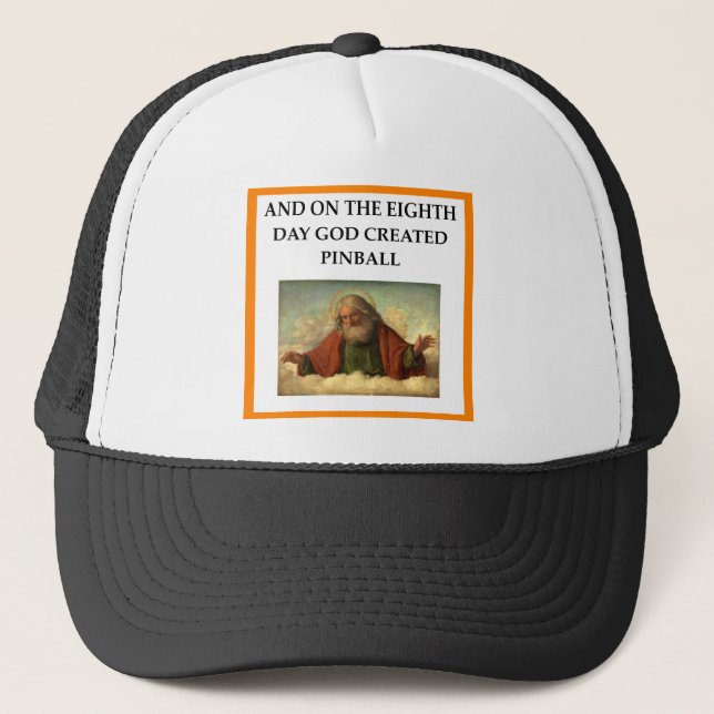 CASQUETTE PINBALL (Devant)