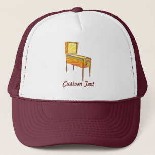 Casquette Pinball machine trucker hat