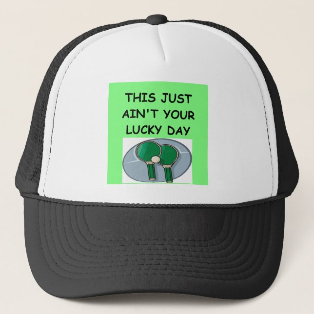 Casquette ping-pong (Devant)