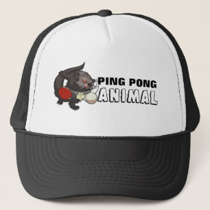 Casquette Ping Pong Animal Binturong Table Tennis Carton