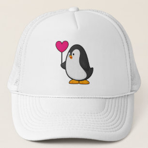 Casquette Pingouin avec ballon cardiaque