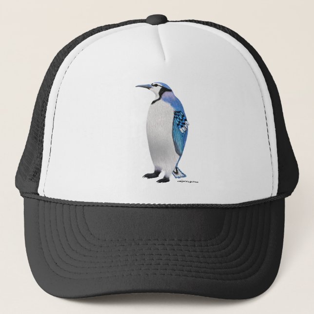 Casquette Pingouin de geai bleu (Devant)
