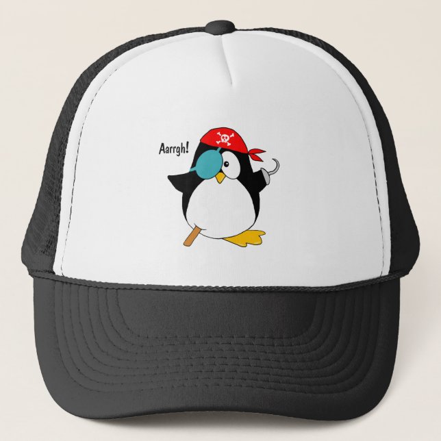 Casquette Pingouin de pirate (Devant)