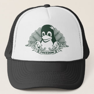 Casquette Pingouin de Tux - (Linux, Open Source, Copyleft,