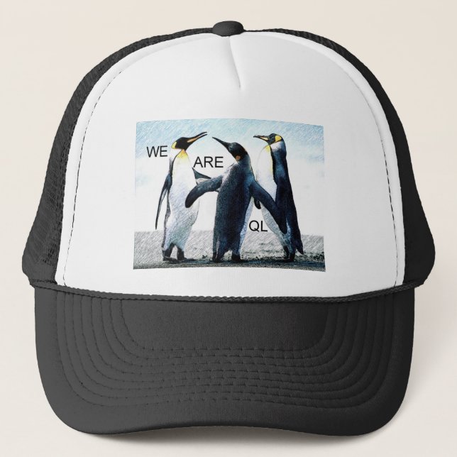 Casquette pingouins (Devant)