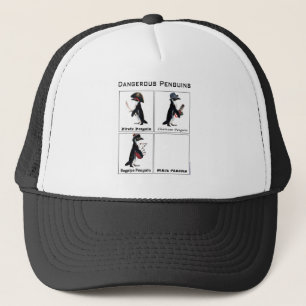 Casquette pingouins dangereux