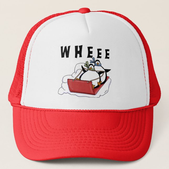 Casquette Pingouins T-shirts et cadeaux (Devant)