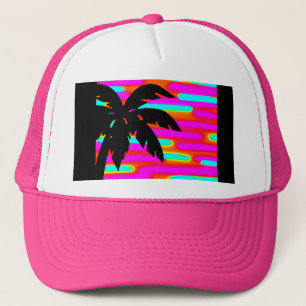 CASQUETTE PINK FUNKY SUNSET PALMIER BALL CASQUETTE/CASQUETTE