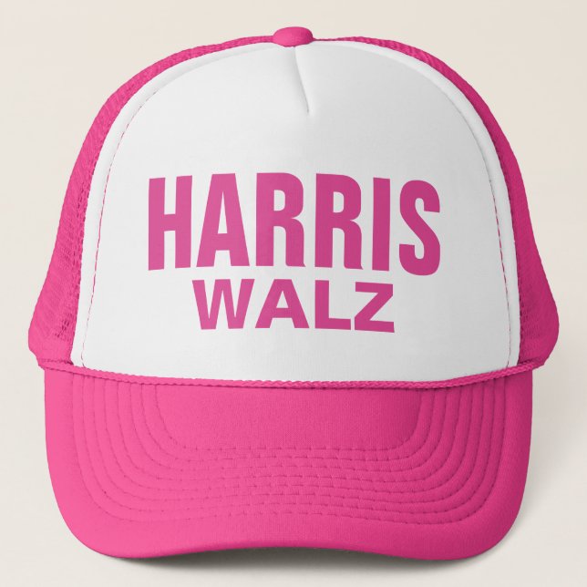 Casquette Pink Harris Walz (Devant)