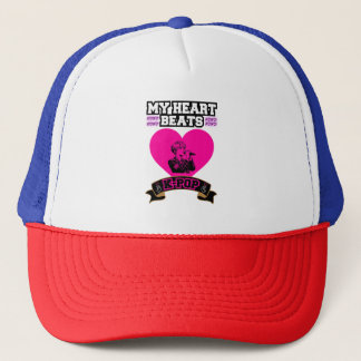 Casquette Pink Heart Idol chanter KPop Music Love Design
