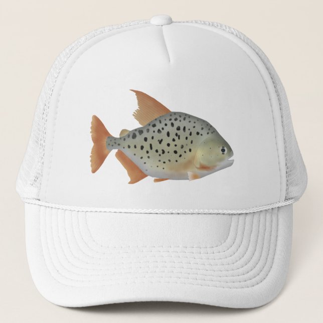 Casquette Piranha en marbre (Devant)