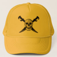 Pirate (Crâne) - Chapeau de camion